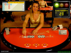 Baccarat live en Betsson Casino