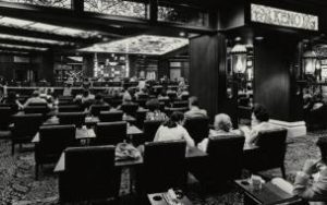 Las Vegas Lounge Keno en la década de los 70s.